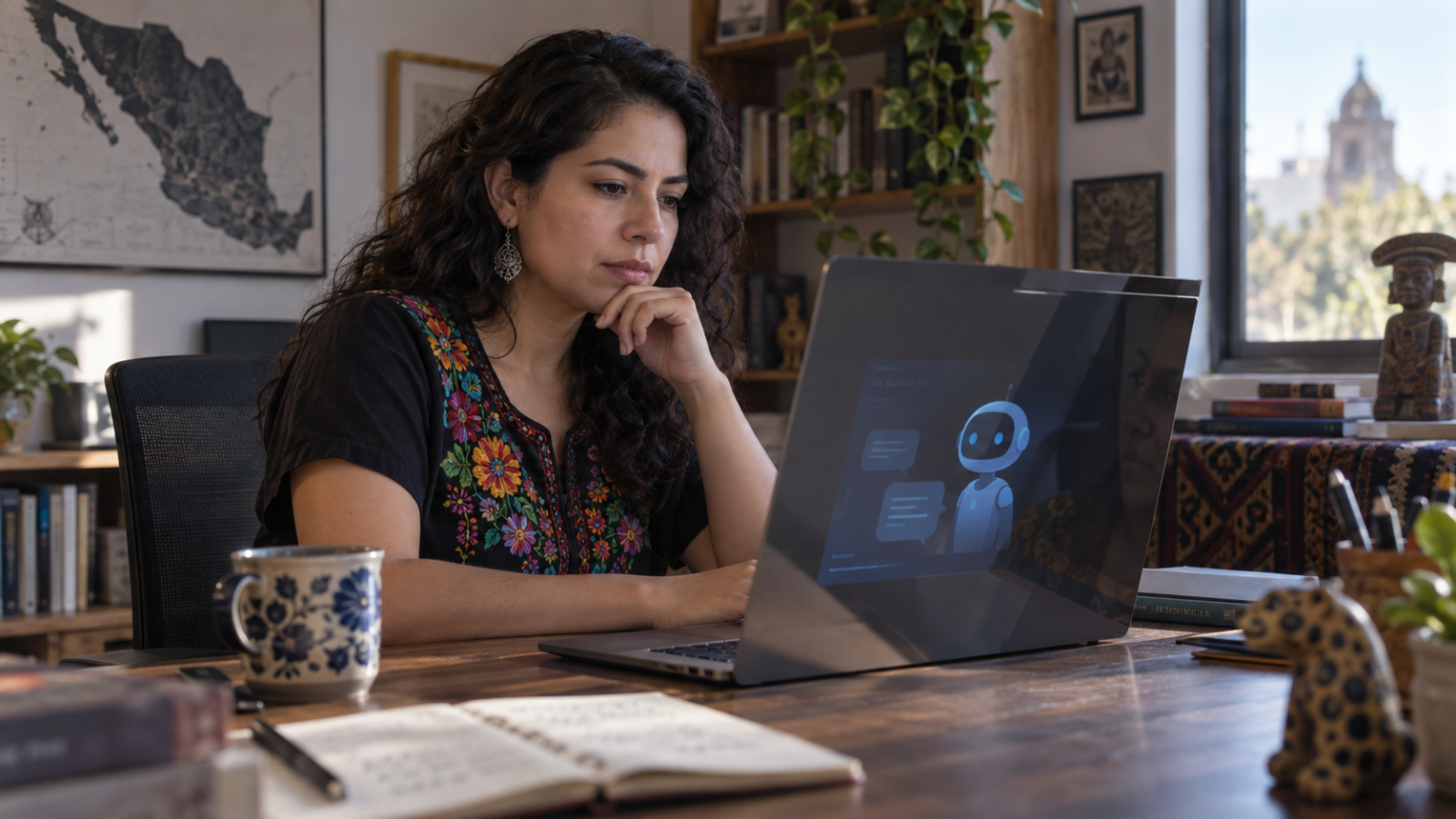 Imagen editorial para Asistentes de inteligencia artificial: privacidad antes de dar clic