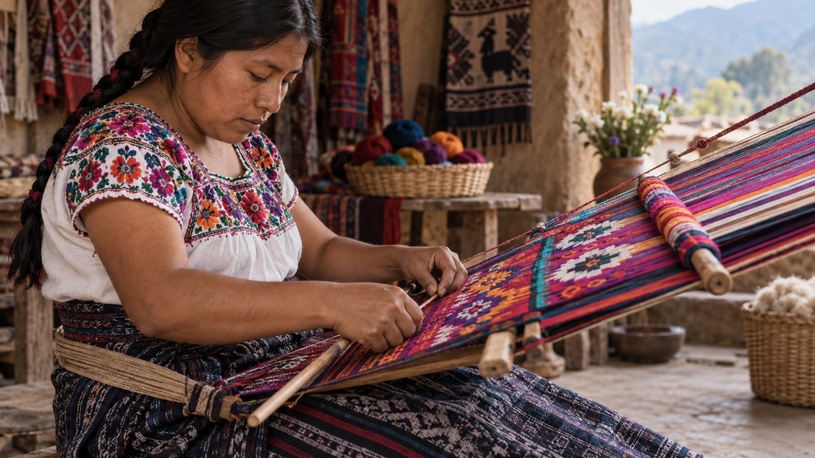Imagen editorial para Textiles indígenas: técnicas vivas que cuentan territorio