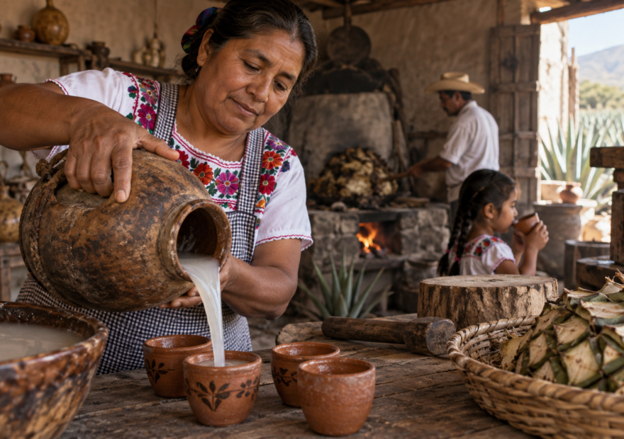 Imagen editorial para Bebidas fermentadas mexicanas: sabor, tiempo y territorio