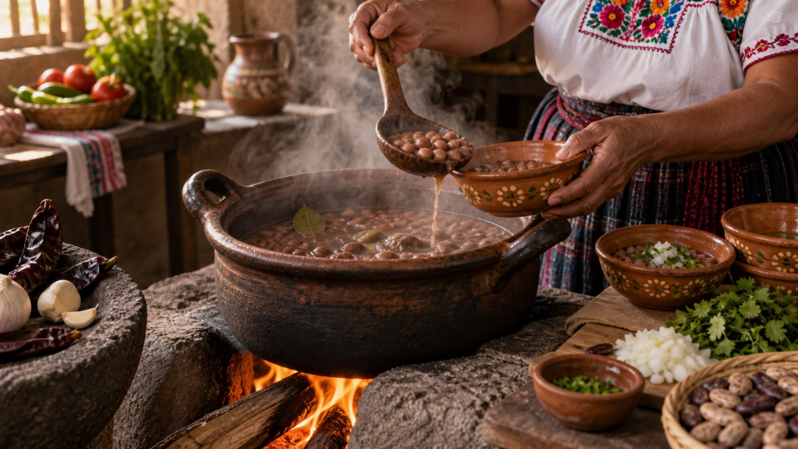 Imagen editorial para Frijoles regionales: variedad, nutrición y cocina de hogar
