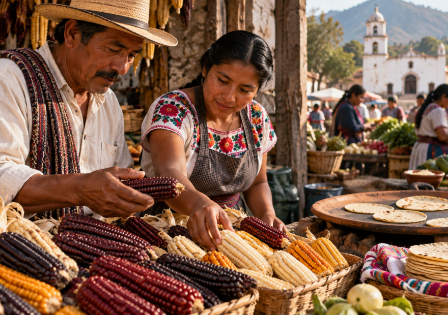 Imagen editorial para Maíces de temporada: del campo al comal